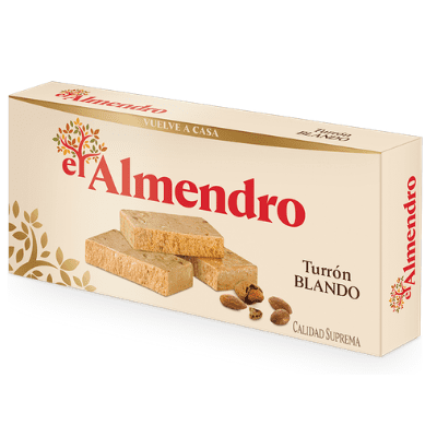 El Almendro Turrón Blando Creamy Almond Nougat 200gr