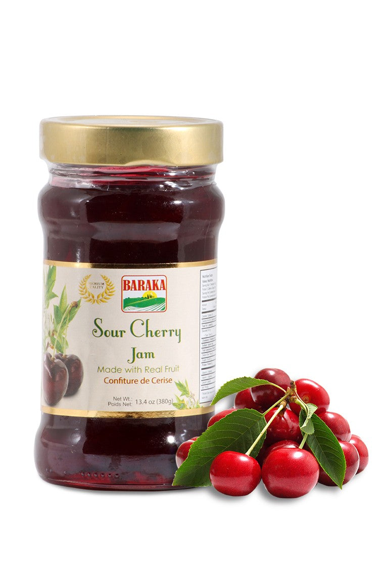 Baraka Sour Cherry Jam 380gr