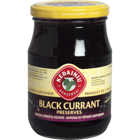 Kedainiu Black Currant Preserves Jam 430gr