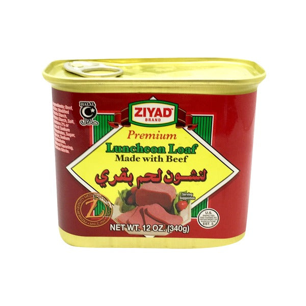 Ziyad Halal Luncheon Loaf Beef 12oz