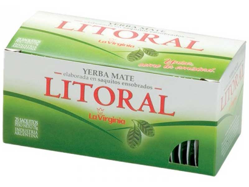 La Virginia Litoral Yerba Mate 75gr (25 bags)