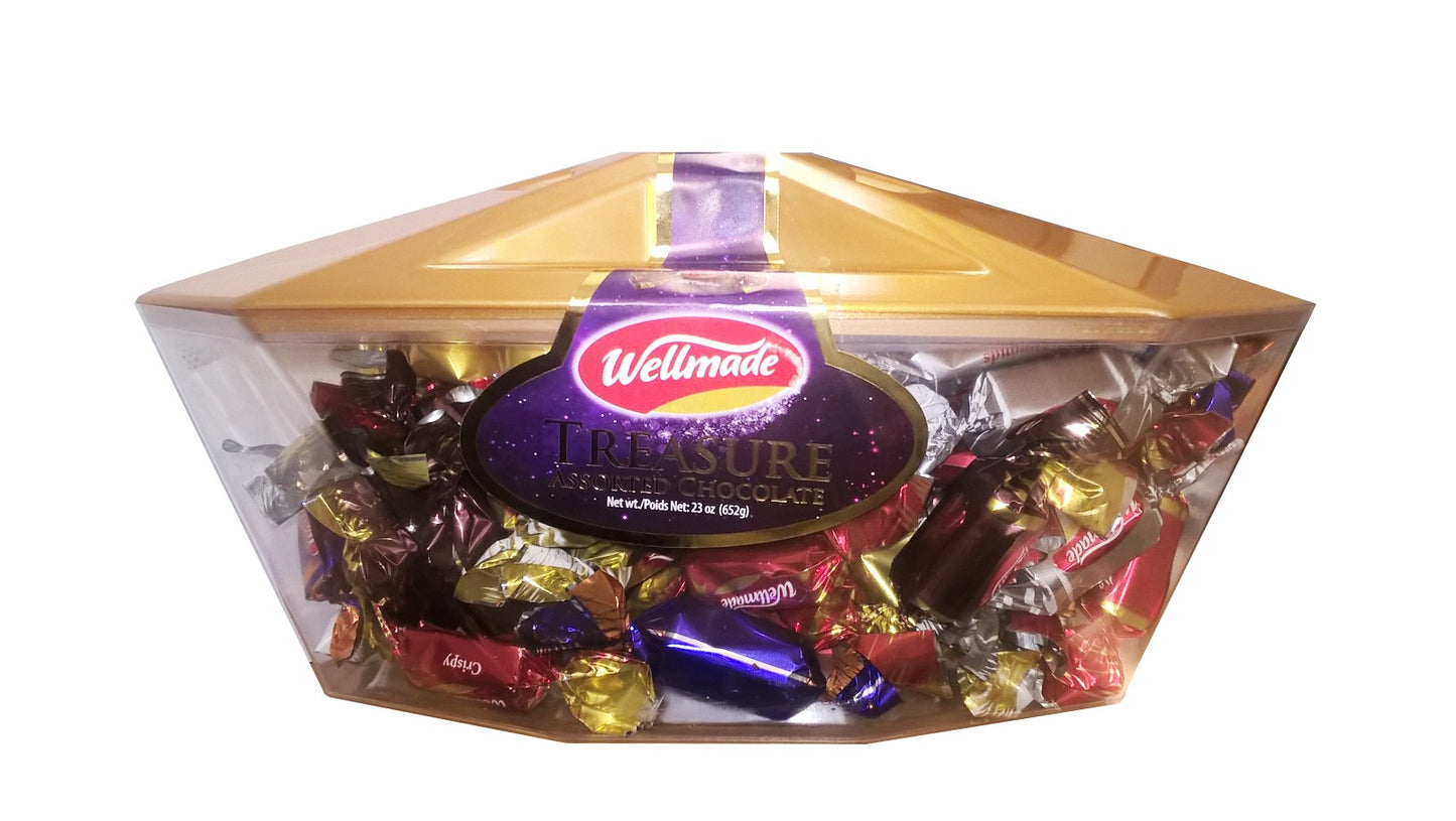 Wellmade treasure Chocolate 652gr