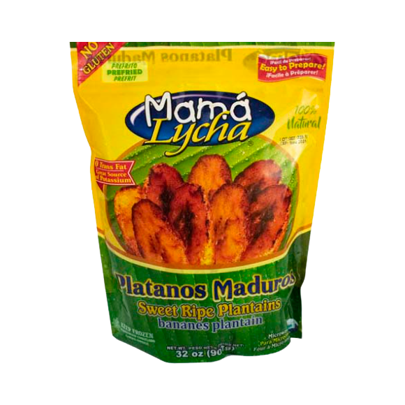 Mama Lycha Sweet Ripe Plantains 32 oz, 5 lbs