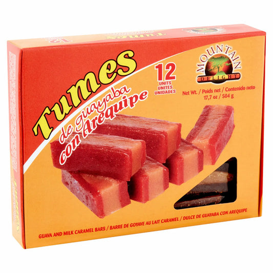 Mountain Delight Tumes de guayaba con Arequipe