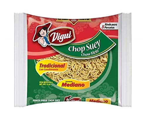 Fideos Vigui Chow Mein - Fideos para Chop Suey Producto de Costa Rica 430gr