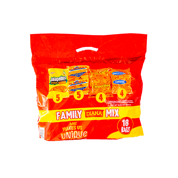 Mama Lycha Diana Snack Family Mix  16.8 Oz