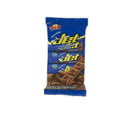 Jet Milk Chocolate Chocolatina, Bag, 4.2 Oz, 10 ct
