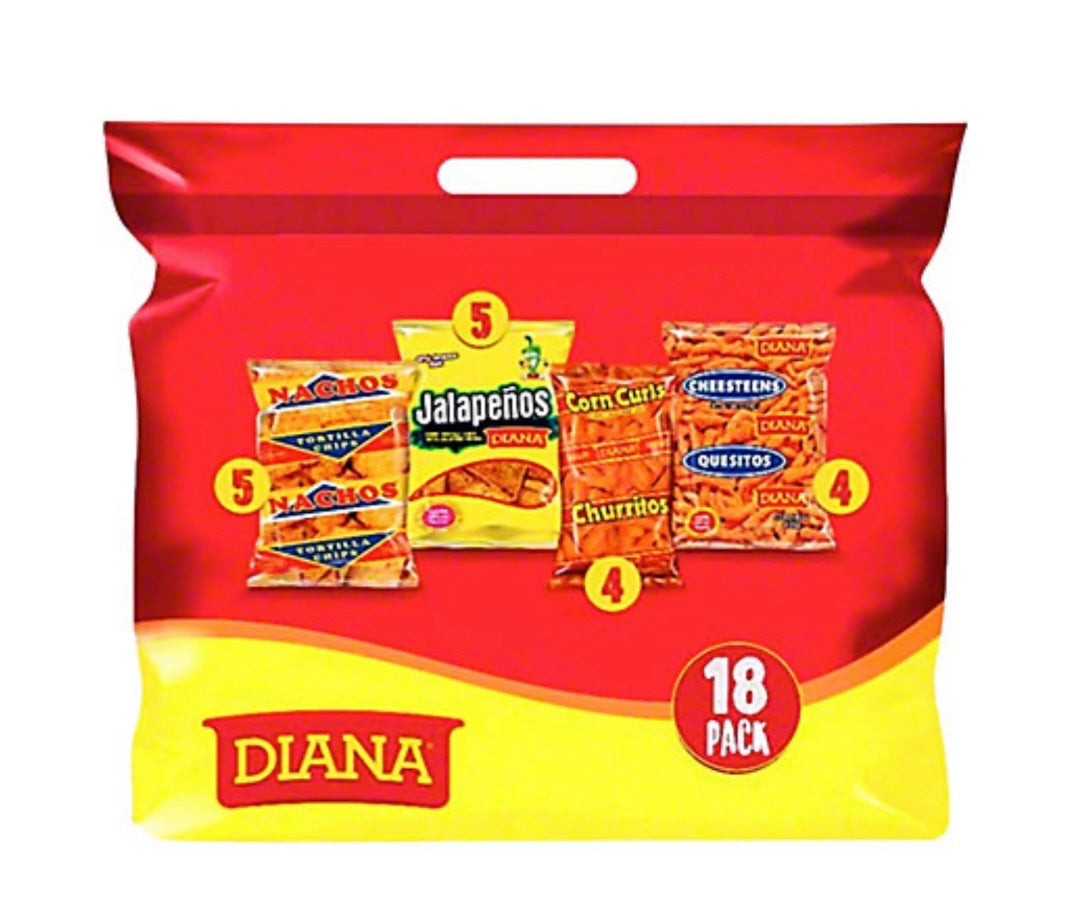 Diana Family Mix Multipack Bag, 18 Ct