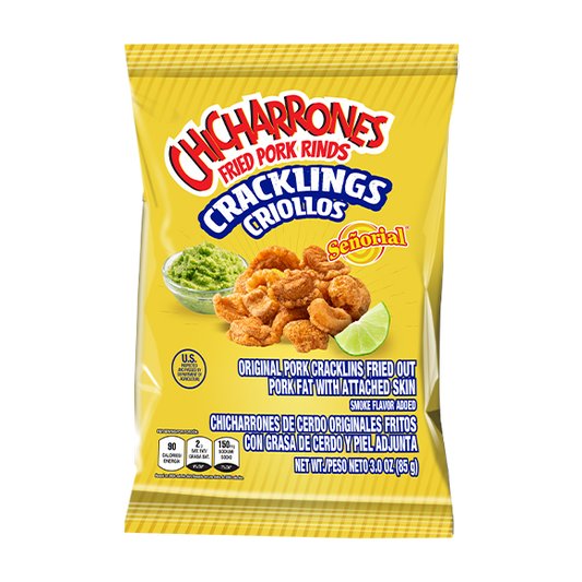 Mama Lycha Senorial Pork Cracklins 2 oz