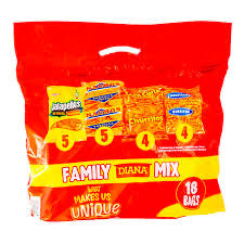 Diana Family Mix Multipack Bag, 18 Ct