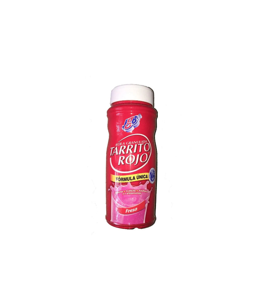 Tarrito Rojo  Suplemento Kola Granulada Multivitaminico Sabor Fresa 380gr