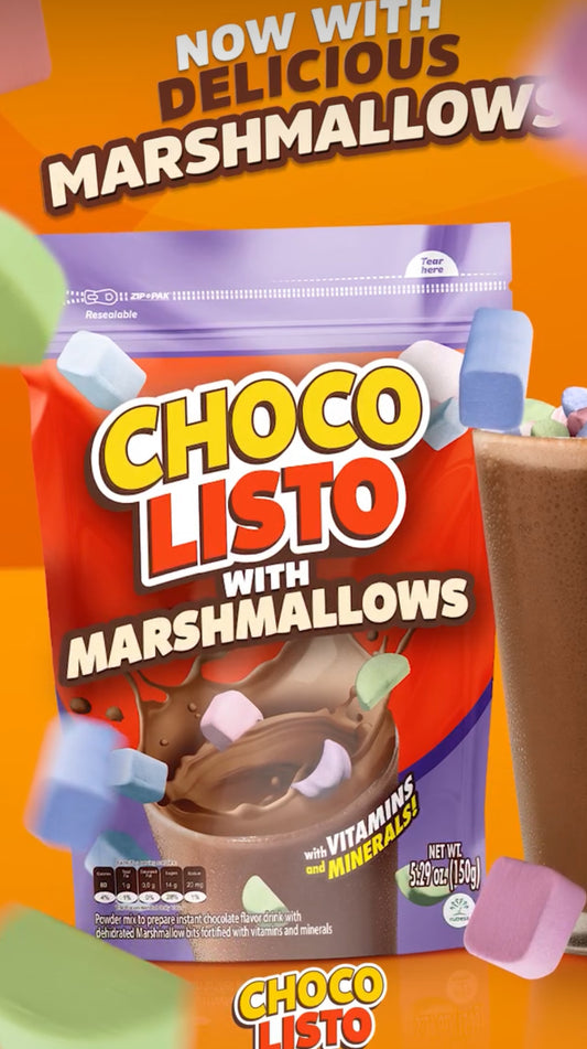 Choco Listo with Marshmallows Chocolate Powder Mix 150gr