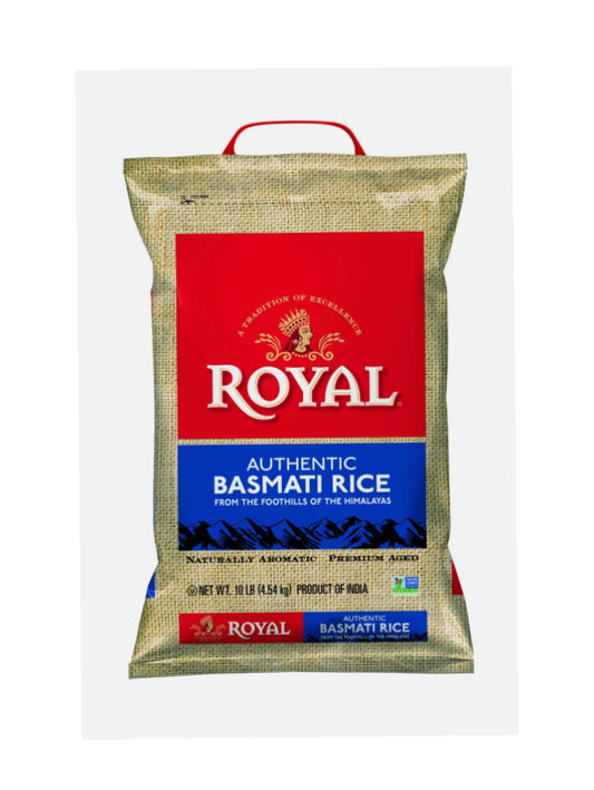 Royal Authentic Basmati Rice 10 Lbs