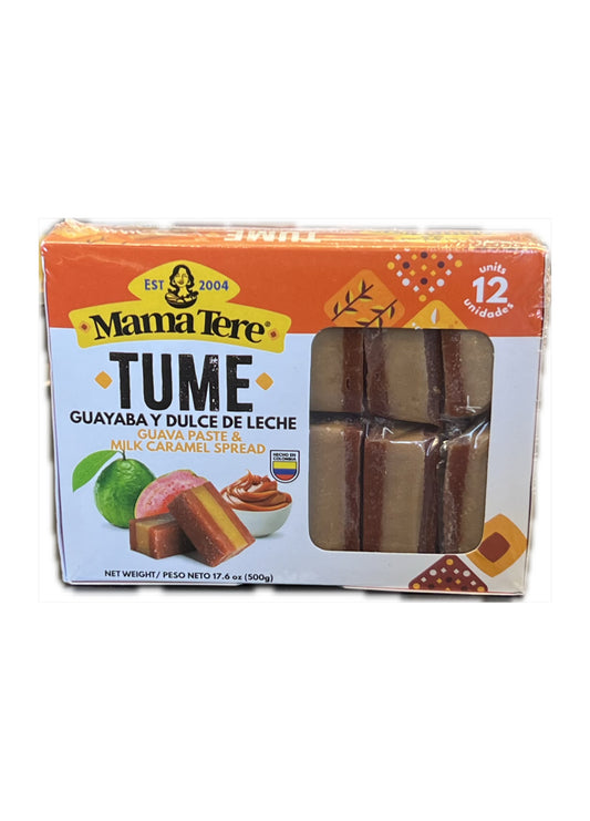 Mama Tere Tume Guayaba Dulce de Leche Guava Paste with Caramel 500gr