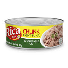Rica Rondo Chunk tuna Vegetable oil 142gr