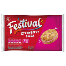 Festival Galletas con Crema To Go Fresa Strawberry 14.1 oz - 12 ct