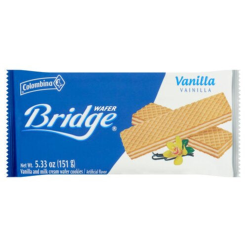 Colombina Bridge Wafers Vanilla