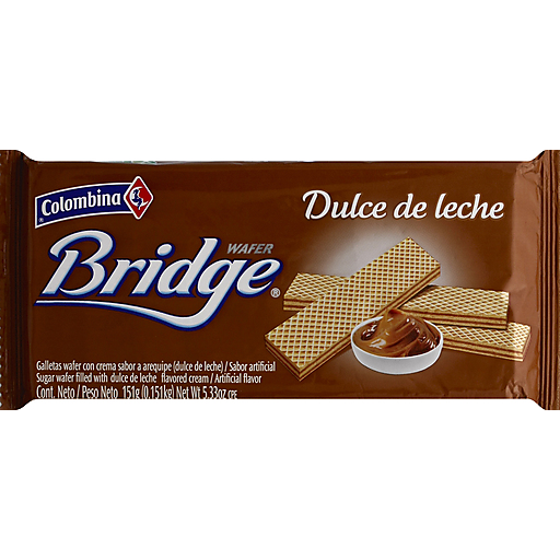 Colombina Bridge Dulce de Leche Wafers