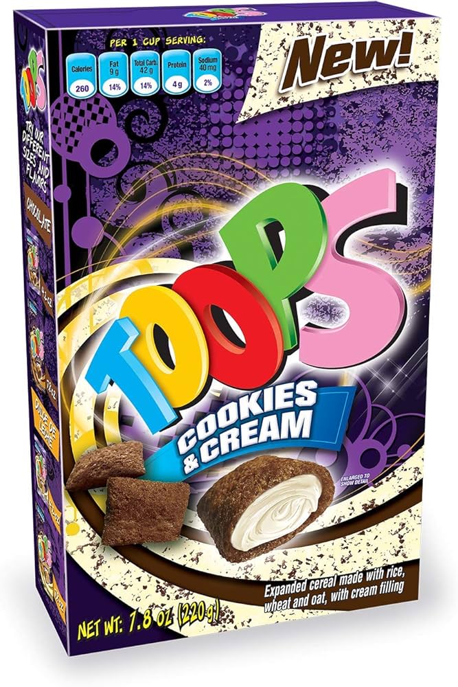 Toops Cookies and Cream