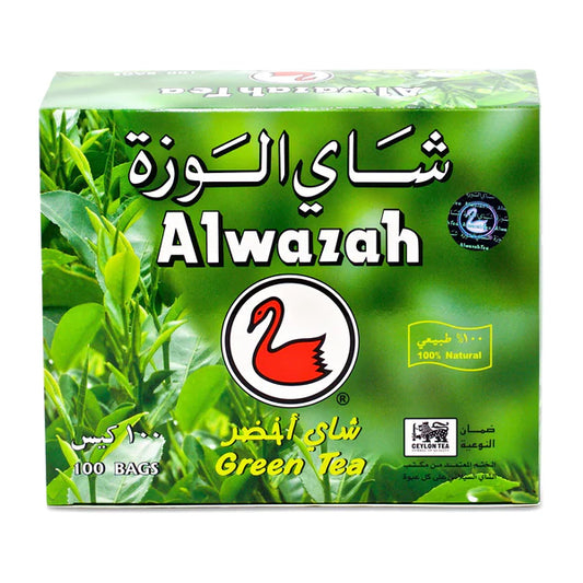 Alwazah Green Tea 100 Bags x 2 grms 100% Natural