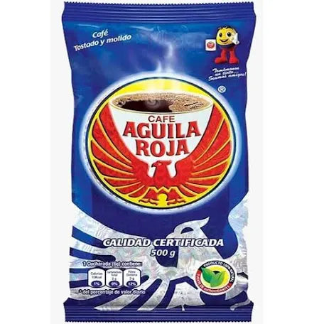 Aguila Roja Roasted Ground Coffee 500gr
