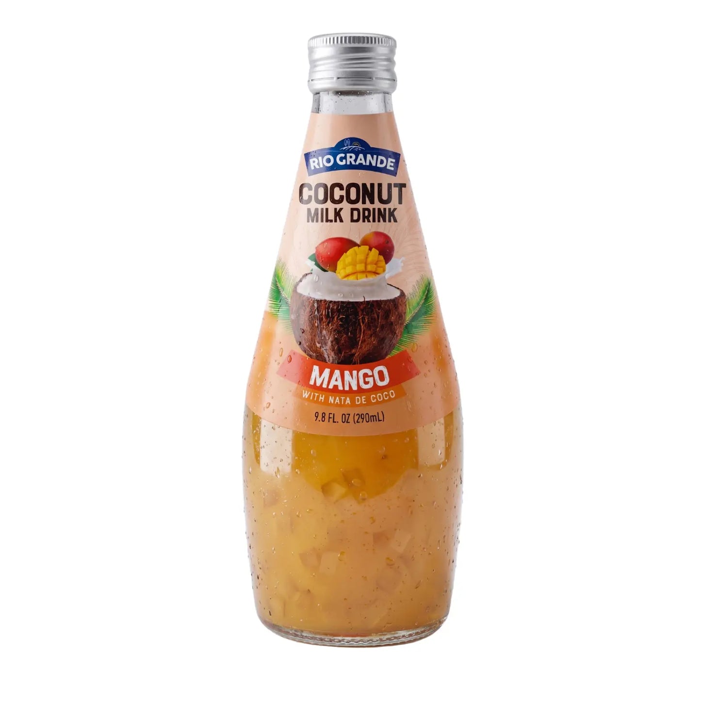Coconut Milk Drink Mango with Nata de Coco