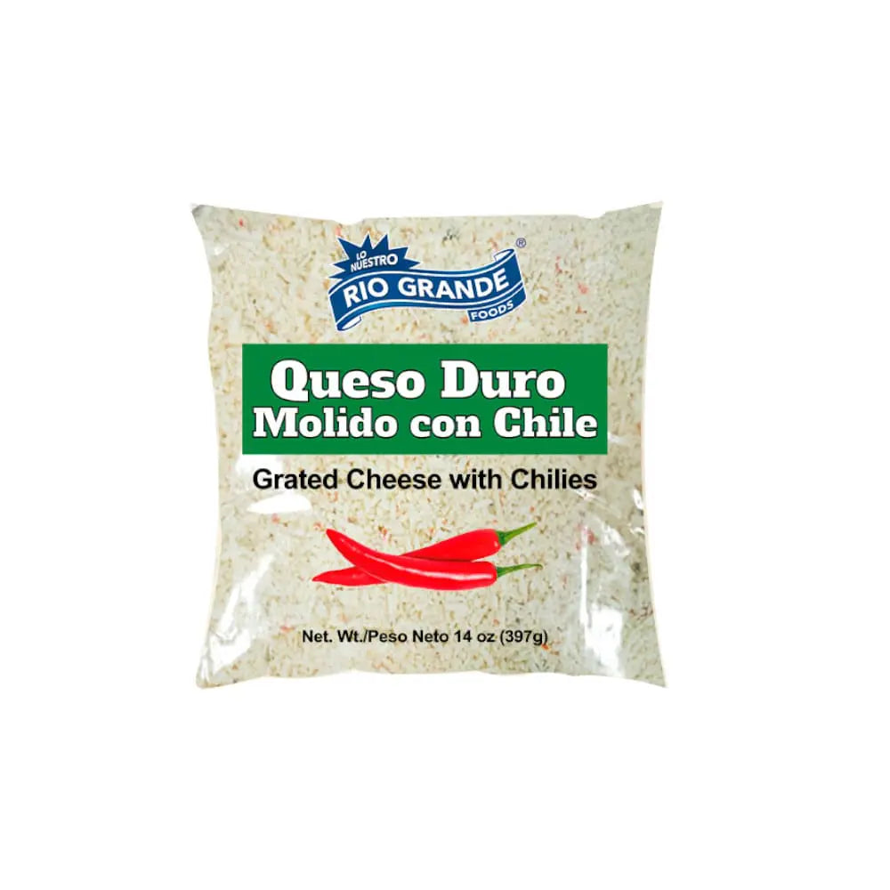 Grated Hard Cheese with Chili