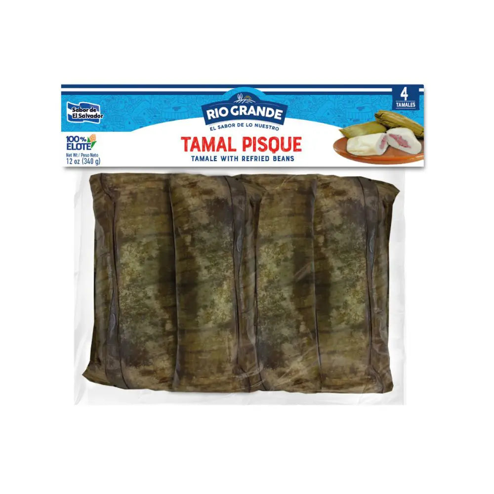 Pisque Tamales (filled with Beans)