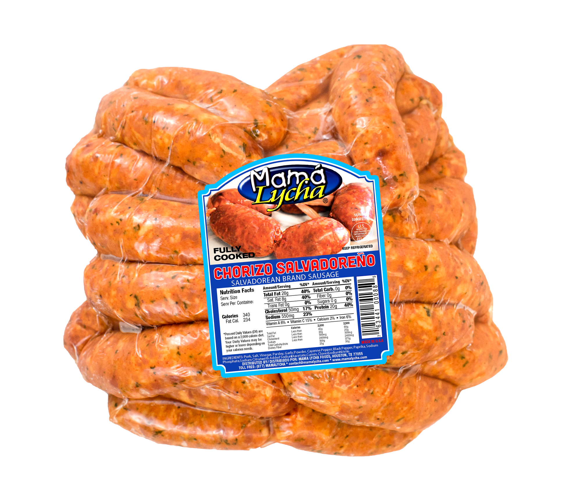 Salvadoran Cured Pork Sausage - 6103