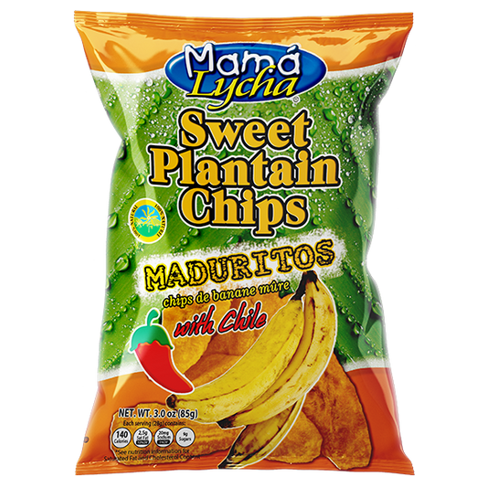 Sweet Plantain Chips with Chile