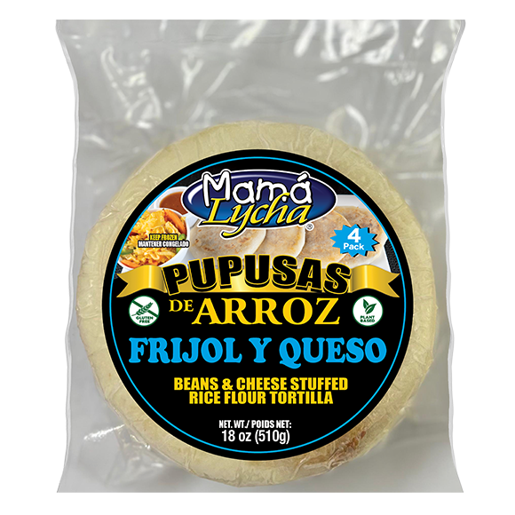 Beans & cheese stuffed rice flour tortilla - 9070