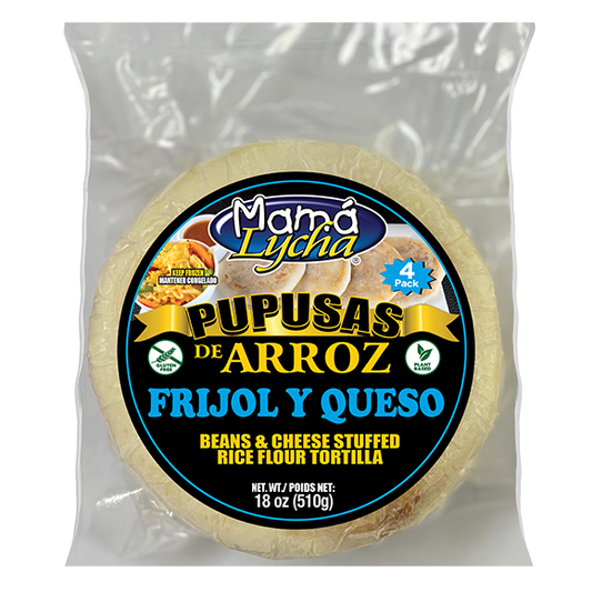 Beans & cheese stuffed rice flour tortilla - 9070
