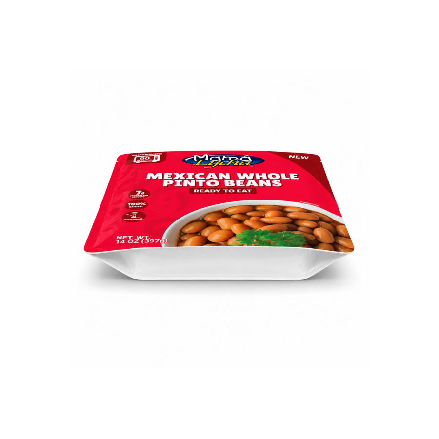 Ready-To-Eat Mexican Whole Pinto Beans Bottom- 1094