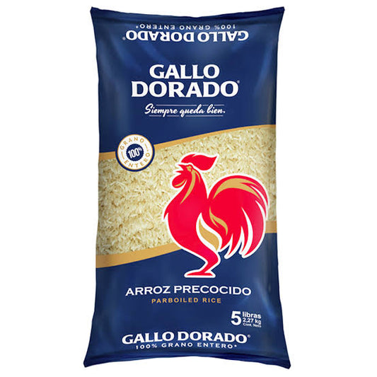 Gallo Dorado 🐓 Arroz Precocido 5lb