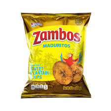 Zambos Maduritos Plantain Chips 140gr
