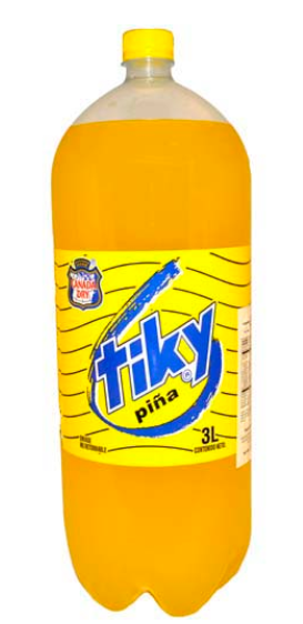 Mama Lycha Tiky Soda Pineapple 3 lts, 12 fl oz, 20 fl oz