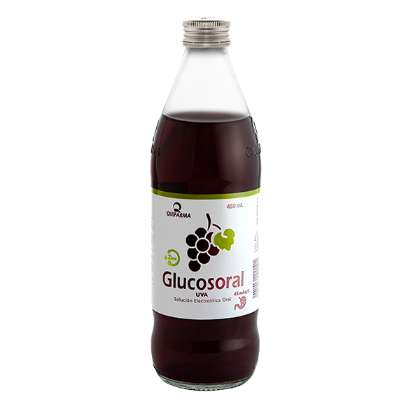 Mama Lycha Glucosoral Oral Electrolyte Solution- Grape 15 oz