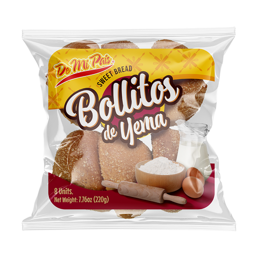Bollitos de Yema / Round Sweet Yolk Bread 7.76oz