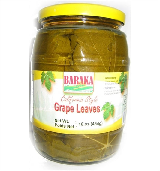 Baraka California Grape Leaves 16oz