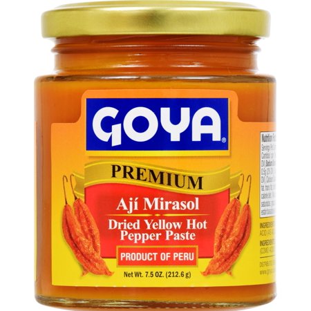 Goya Ají Mirasol Dried Yellow Hot Pepper Paste 7.5oz