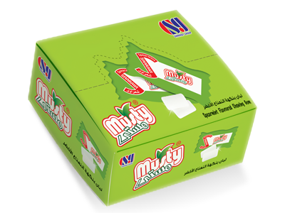 Sharawi Group Musty Chewing gum Spearmint 8oz