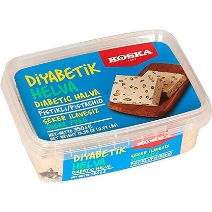 Koska Diabetic Halva Helva Pistachio No sugar Added 350gr