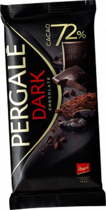 Pergale Dark Chocolate 72% Cacao 100gr