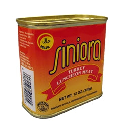 Siniora Halal Turkey Luncheon loaf 12oz