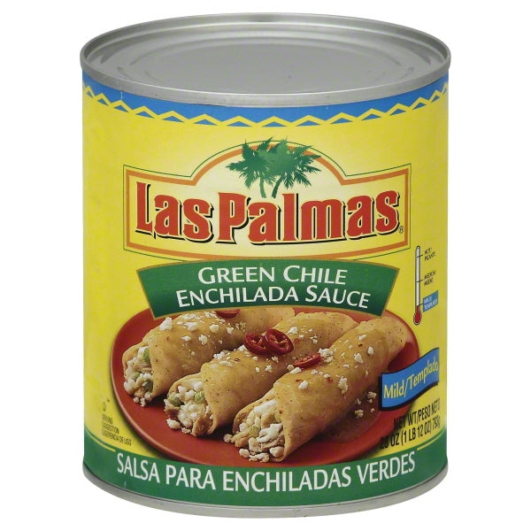 Las Palmas Mild Green Chile Enchilada Sauce 28 oz. Can