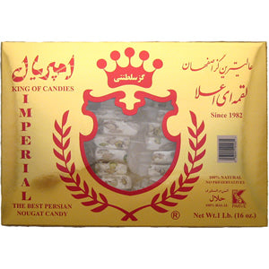 Imperial (Gaz) Persian Pistachio Nougat King of Candies 16oz