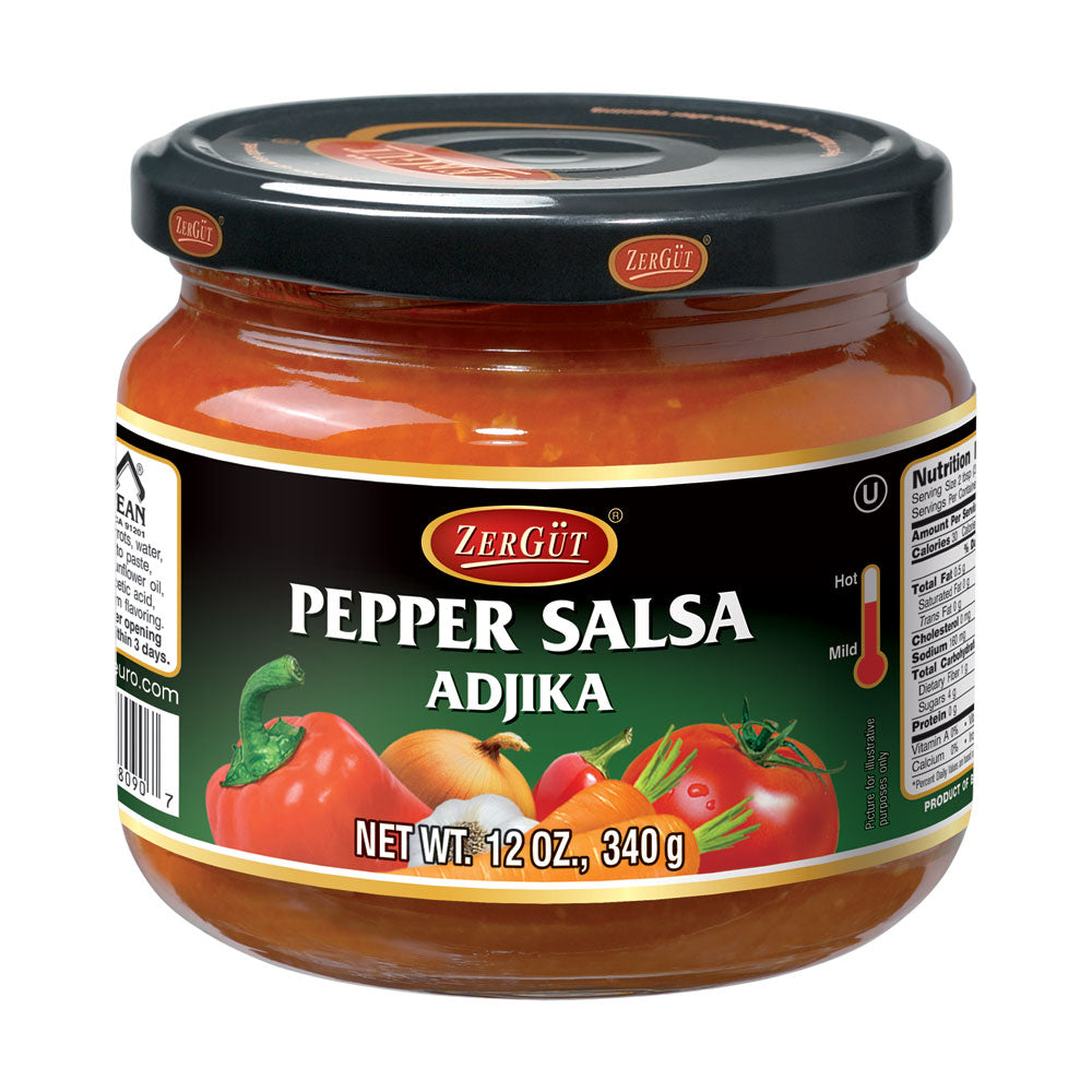 Zergut Pepper Salsa Adjika 12oz