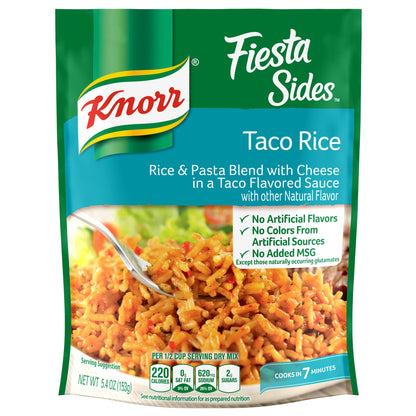 Knorr Fiesta Taco Rice Side Dish, 5.4 oz