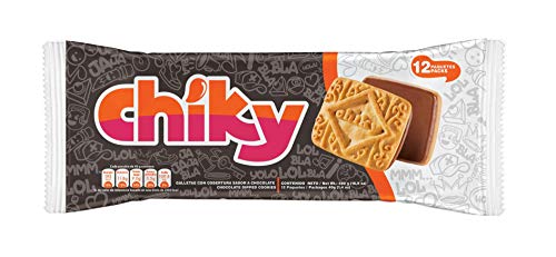 Chiky Chocolate Cookies Bag 16,9 oz por Pozuelo (Promoción de 14 Paquetes)