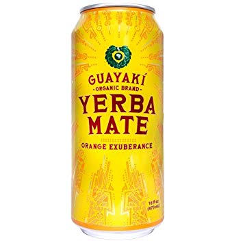 Guayaki Yerba Mate Orange Exuberance Organic Brand 15.5oz